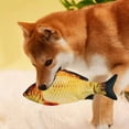 thumbnail image 5 of Juguete para perros con forma de pez flexible Compañero de juegos favorito de los gatos: este juguete realista con forma de pez flexible para gatos y perros está hecho de tela Oxford. El lig, 5 of 5