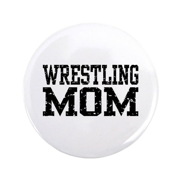 CafePress - Wrestling Mom 3.5 Button - 3.5" Button