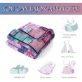 thumbnail image 7 of Yibo Bonus Daughter Gifts Blanket Flannel Soft and Comfortable Anti-static Bed Sofa Blanket, 7 of 7