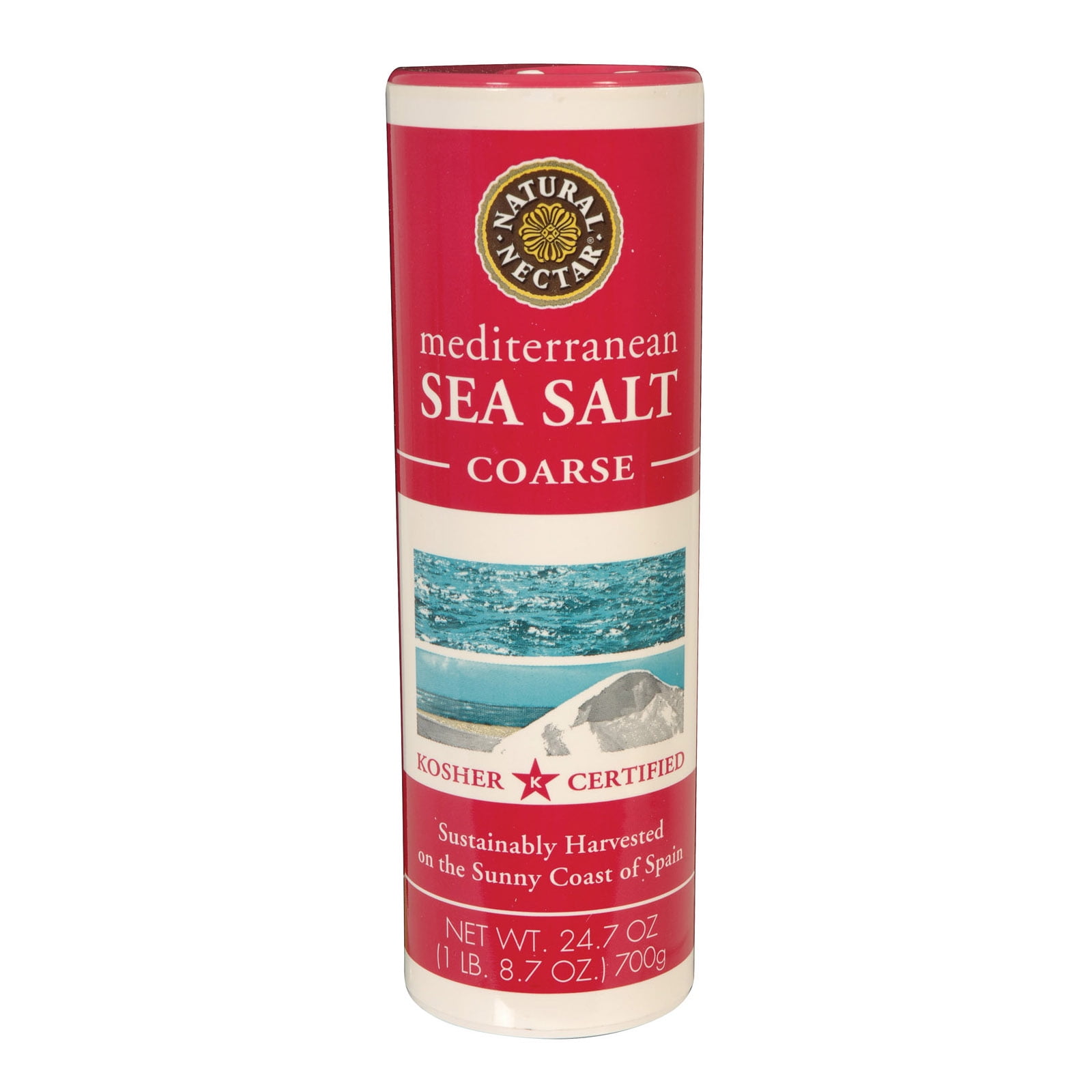 Natural Nectar Mediterranean Sea Salt Coarse