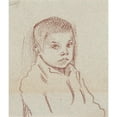thumbnail image 3 of Venny Soldan-Brofeldt 15x17 Black Modern Framed Museum Art Print Titled - Boy, 3 of 5