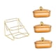 thumbnail image 1 of Soporte para frutas en varios niveles, organizador de refrigerios con soporte, plato versátil y moderno para frutas secas estilo B 3 cuadrículas, 1 of 7