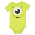 thumbnail image 7 of Disney Pixar Monsters Inc. Baby Boys' 5-Pack One Piece Bodysuits Red Green Blue Multi, 7 of 7