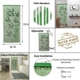 thumbnail image 5 of Evideco Bamboo Beaded Door Curtain 65 Strings 79" W x 36" W - 79" H x 36" W x 0.6" D Green/White/Black, 5 of 5