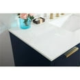 thumbnail image 4 of Elegant Decor Blake 48" Aluminum Alloy MDF Single Bathroom Vanity in Blue, 4 of 8