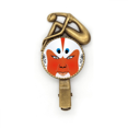 thumbnail image 1 of Mascara de la opera de Pekín qunyinghui colorido Broche broche broche broche Metal retro, 1 of 3
