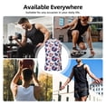 thumbnail image 5 of Kdxio record rock music Skull for Men's Muscle T-shirt,Sleeveless for Workout Running Athletic Gym Lounge Casual, 5 of 5