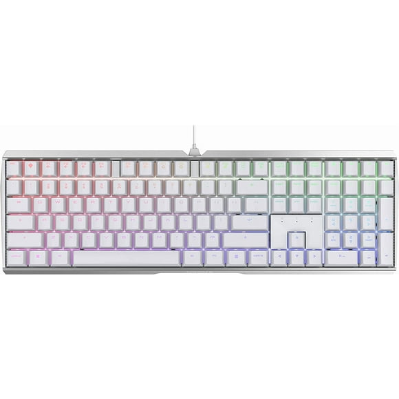 Cherry MX Teclado 3.0S Alámbrico Mecánico Switch Black RGB Blanco (Reacondicionado)