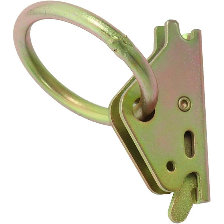 E-Track Tie-Down KIT! 4 Galvanized 4' Horizontal E Track Rails, 8 End Caps, 8 Rope Tie-Offs, 8 O Tie Offs 8 O Rings Trailer Accessories Cargo Securement