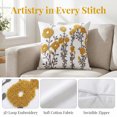 thumbnail image 3 of REGALWOVEN Floral Throw Pillow Covers Pack of 2, Flower Plant Farmhouse Decor Cushion Cover for Home Flower-3 18" x 18", 3 of 7