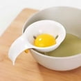thumbnail image 3 of Shoreew Egg Yolk Separator BPA-Free Plastic Egg White Filter with Ergonomic Handle Easy Clean Baking Gadget for Cakes Muffins Meringues Custards, 3 of 7