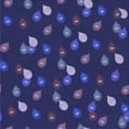 thumbnail image 1 of Ahgly Company Machine Washable Indoor Square Transitional Slate Blue Area Rugs, 4' Square, 1 of 7