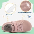thumbnail image 3 of Barerun Toddler Boy Girls Shoes Anti Slip Sneakers , Wide Rubber Sole Closed Toe, 9 Toddler, 3 of 8