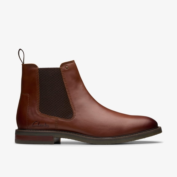 Clarks Mens Jaxen Easy Chelsea Boots
