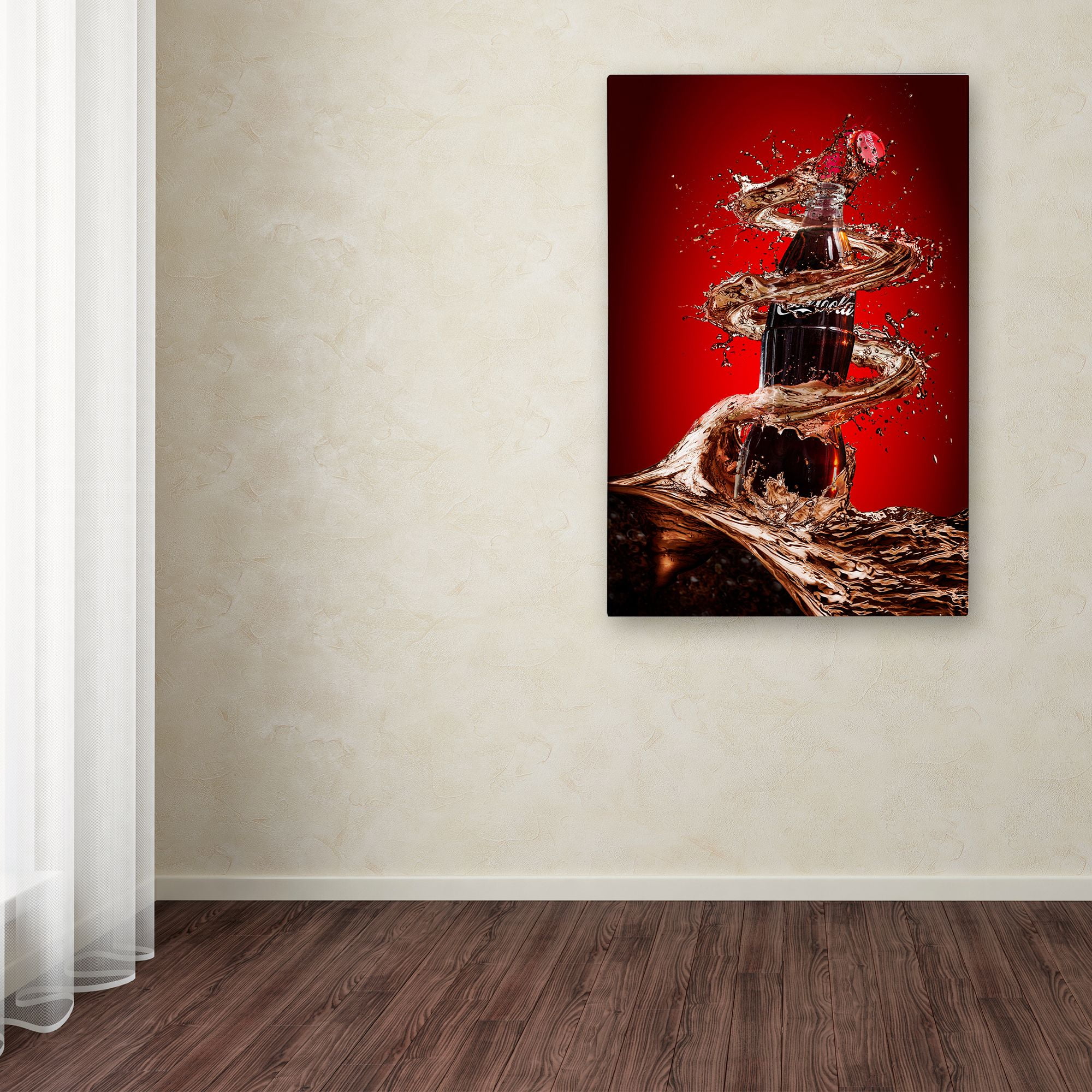 Trademark Fine Art 'Open Happiness' Canvas Art by Isma Yunta