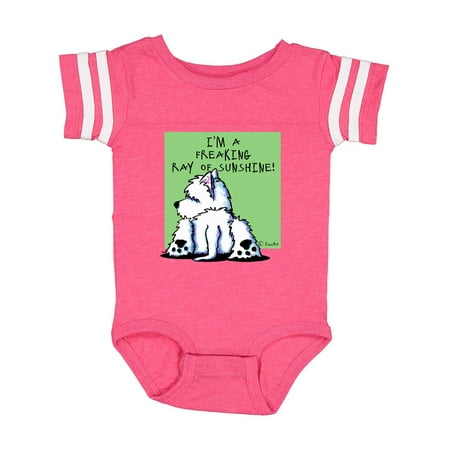 

Inktastic Cool Belly Westie Gift Baby Boy or Baby Girl Bodysuit