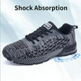 thumbnail image 5 of GOOBON Mens Running Shoes Tennis Shoes Non Slip Air Cushion Athletic Sneakers Breathable Fashion Walking Sneakers for Workout Jogging, 5 of 7