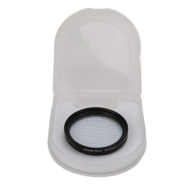 Filtro de efectos especiales Junestar Blue Streak, filtro de punto a línea, accesorios para cámara a prueba de agua de 40,5 mm