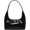 Black, variant on Women's Crescent Leather Shoulder Bag Y2k Purse Red Purse Hobo Handbag 90s Vintage Y2k Bag Clutch Purses