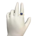 thumbnail image 2 of AoneJewelry 10K Solid Rose, White & Yellow Gold Gemstone Diamond Ring In 2.50 Carat, 2 of 4