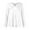 White, variant on EDFBUYKRS Womens Tops Dressy Casual Pleated Blouses V Neck Long Sleeve Shirts Fall Tunic Tops M