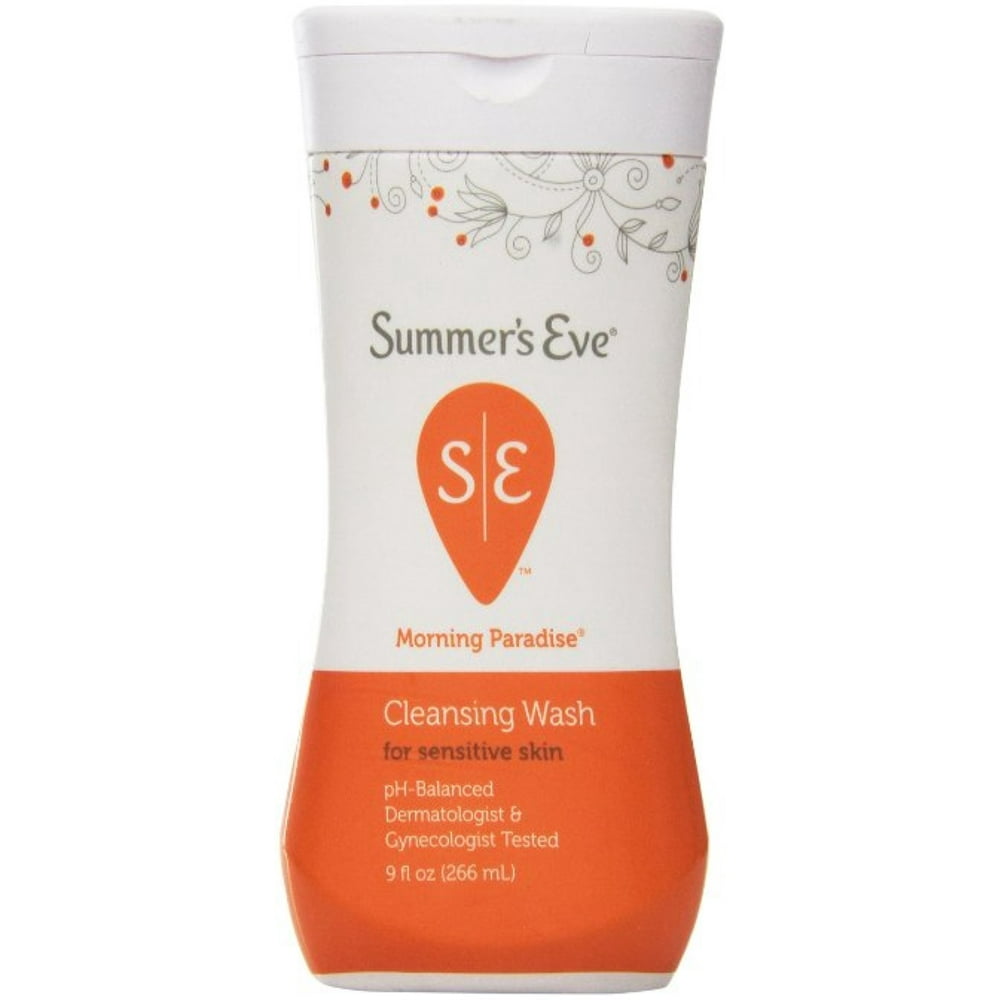 3 Pack Summer's Eve Feminine Wash Sensitive Skin Morning Paradise 9
