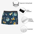 thumbnail image 6 of Bingfone Space Sleeping Panda Men's Underwear - Casual Stretch Boxer Briefs-Large, 6 of 7