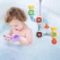 thumbnail image 4 of Water Sets Tubos de Bricolaje Tubos Juguetes de Baño para Sunnimix Juguetes de baño de construcción para niños, 4 of 7