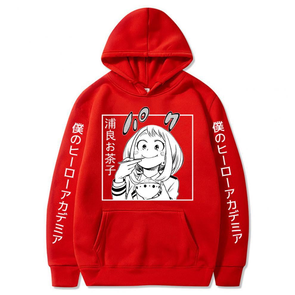 OCHACO URARAKA Hoodie Sweatshirt Logo Streetwear Funny Logo Anime Manqa ...