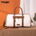 thumbnail image 6 of Wrangler Travel Duffel Bag Large Capacity Leather Luggage Bag for Women Stylish and Durable Travel Bag, Beige, 6 of 6