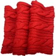 thumbnail image 4 of Womens Thick Ribbed Knit Winter Infinity Circle Loop Scarf, 4 of 6