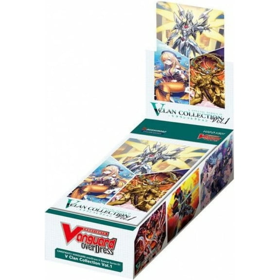 Bushiroad BSRVGEDVS01 Cardfight Vanguard V Clan Collection Vol1 Booster Box Card Game