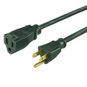 Hyper Tough 50 Ft 16AWG 3-Prong Green Single Outlet Outdoor Extension Cord, 13 Amps