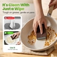 thumbnail image 5 of Carborundum Cleaning Sponge 4"x2.8"x1" Heavy Duty Pot Scrubber for Pans Kettle Stovetop Includes 1 Piece, 5 of 7