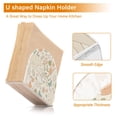 thumbnail image 5 of Yayeee Napkin Holder for Table Set of 2 Kitchen Paper Tissue Organization, Forest Pastel, 5 of 8
