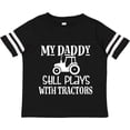 thumbnail image 3 of Inktastic Farmer My Daddy Still Plays with Tractors Boys or Girls Toddler T-Shirt, 3 of 5