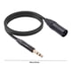 thumbnail image 5 of Cable de audio TRS a XLR de 6,35 mm, Cable TRS de un cuarto de pulgada a XLR para micrófono, 5 of 9