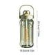 thumbnail image 3 of Botella de agua deportiva de gran capacidad de 2000 ml | Vaso de agua de plástico resistente al calor para fitness | Tapa hermética con un solo botón | Asa ergonómica | Portátil para gimnasio,, 3 of 6