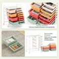 thumbnail image 2 of GVN 12-Drawer Utility Rolling Cart Multi-Use Storage Organizer with Removable Drawers Flexible Wheels for Home Office Bathroom Craft Room Storage, Macaron, 2 of 4
