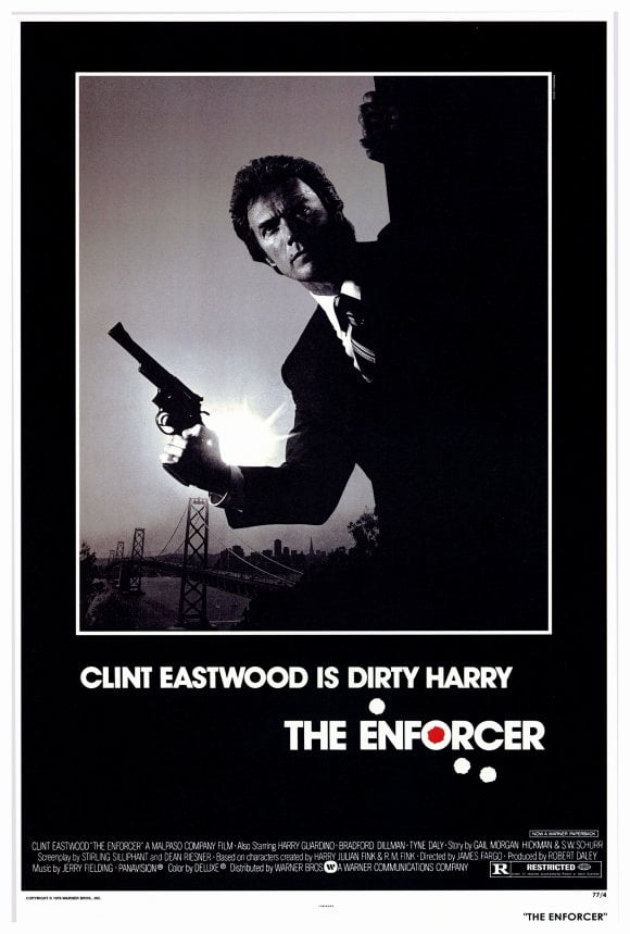 Dirty Harry Clint Eastwood Movie Silk Fabric Poster 11"x17" 24"x36" 