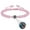 Pink Crystal, variant on Wollet Personalized Bracelets with Picture Inside, Send Photos to Custom, Creative Gifts for Couple, Family