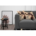 thumbnail image 3 of Ambesonne Modern Throw Pillow Cover 2 Pack, Circle with Women Image, 16", Sand Brown Seal Brown, 3 of 5