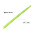 thumbnail image 4 of Nylon Drumsticks Drum Stick with Strong Elasticity Compatible Unbreakable Musical Instrument Handles Drop-shaped for Kids Adults Green, 4 of 7