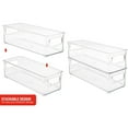 thumbnail image 7 of Sorbus Plastic Storage Bin Clear Stackable Portable, 7 of 7