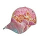 thumbnail image 1 of Fotbe Abstract Pink Gold Splash Gorro Clásico de Béisbol, Gorra Ajustable con Broche Snapback, Gorro de Exterior de Algodón Suave, 1 of 6