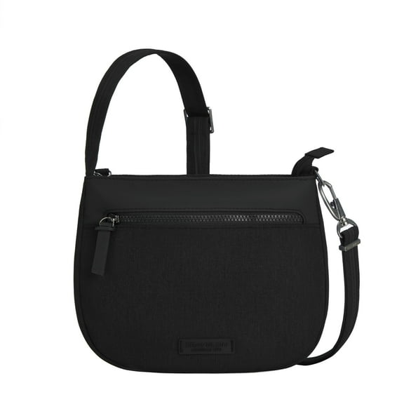 Travelon Metro Anti-Theft Saddle Crossbody, Black