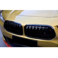 thumbnail image 3 of Car Glossy Black Front Bumper Grill Grilles Frame Cover Trim Sport Racing Grills For- F39 X2 2020 2, 3 of 5