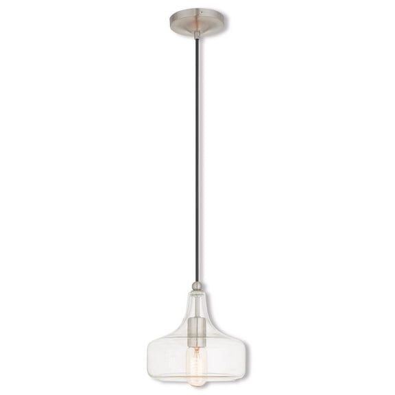 Livex Lighting Harding 3 Light Linear Chandelier in Polished Chrome