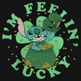 thumbnail image 2 of Junior's Lilo & Stitch I'm Feelin' Lucky Sweatshirt, 2 of 3