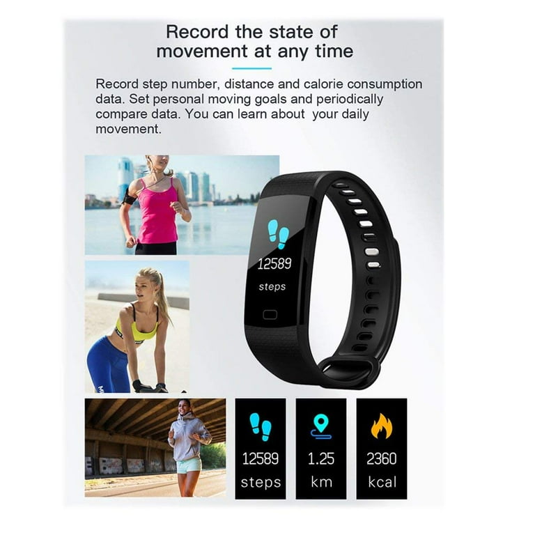 Tagital Sports Waterproof Fitness Activity Tracker Smart Watch